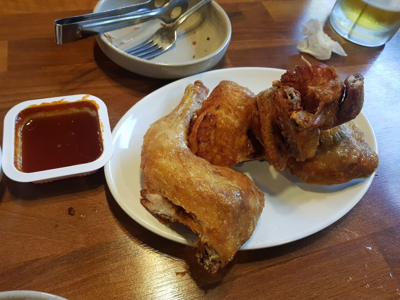강동구 천호 맛집 한국통닭 메뉴 옛날통닭 가성비 맛집