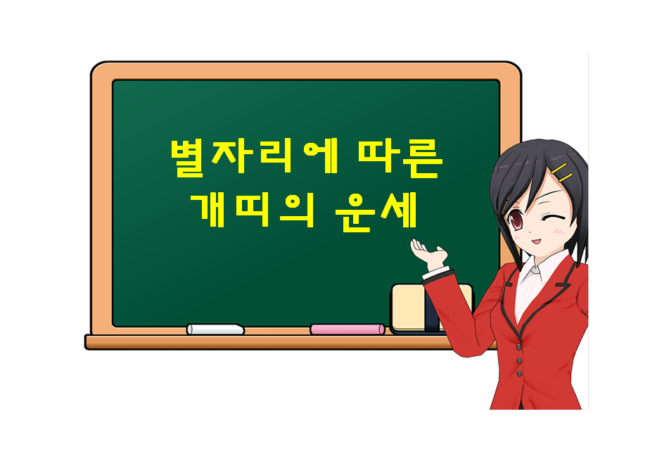  개띠, 별자리에 따른 운세가 궁금하다면?