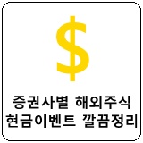  키움증권 해외주식 이벤트