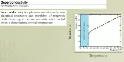 초전도체 온도에 따른 원리