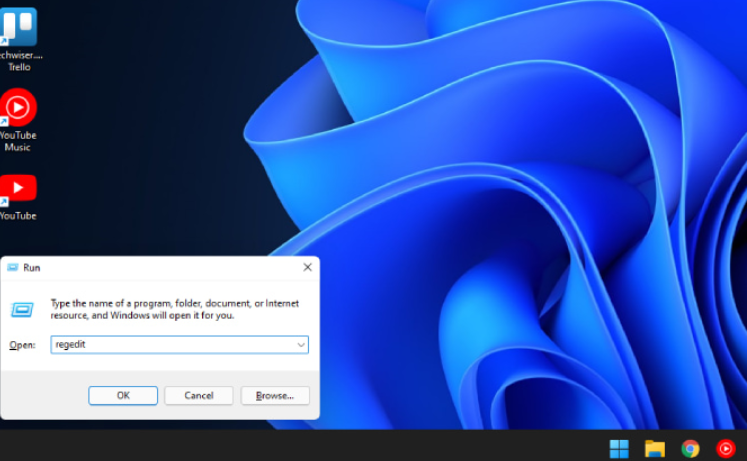 레지스트리-편집기-열기