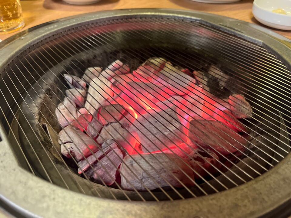 숯불 판