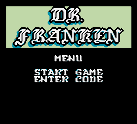  GB - Dr. Franken (게임보이 / ゲームボーイ 게임 롬파일 다운로드)