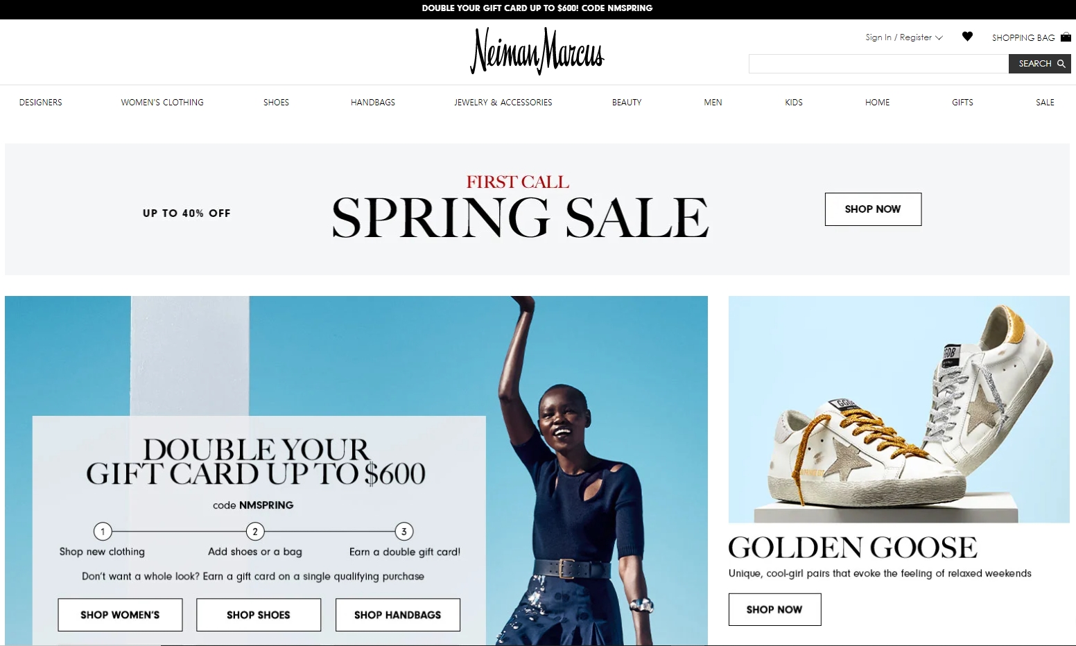  니만마커스 neimanmarcus 미국 백화점 공홈 봄 세일 최대 40프로 헬무트랭 띠어리 마더진