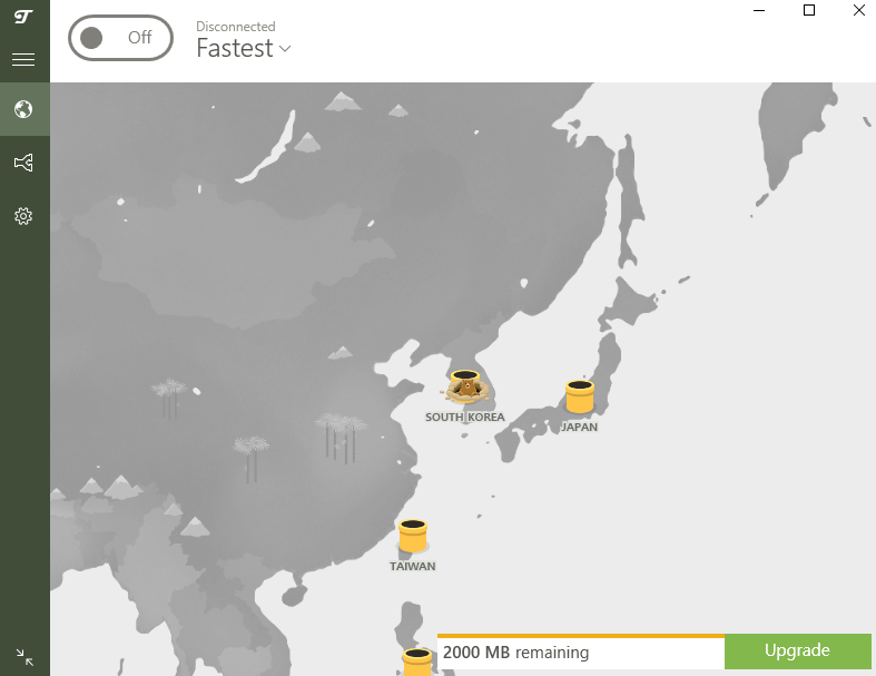 무료-VPN-터널베어-실행-화면