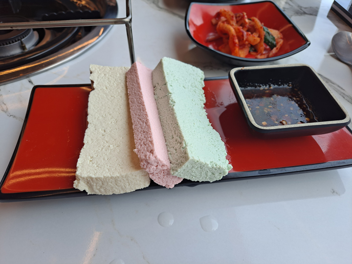 경포다이- 고뽕이- 해물-칼국수- 두부