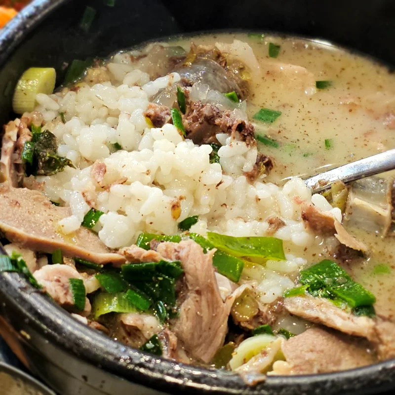 백년광명순대국 망포본점 공기밥 리필