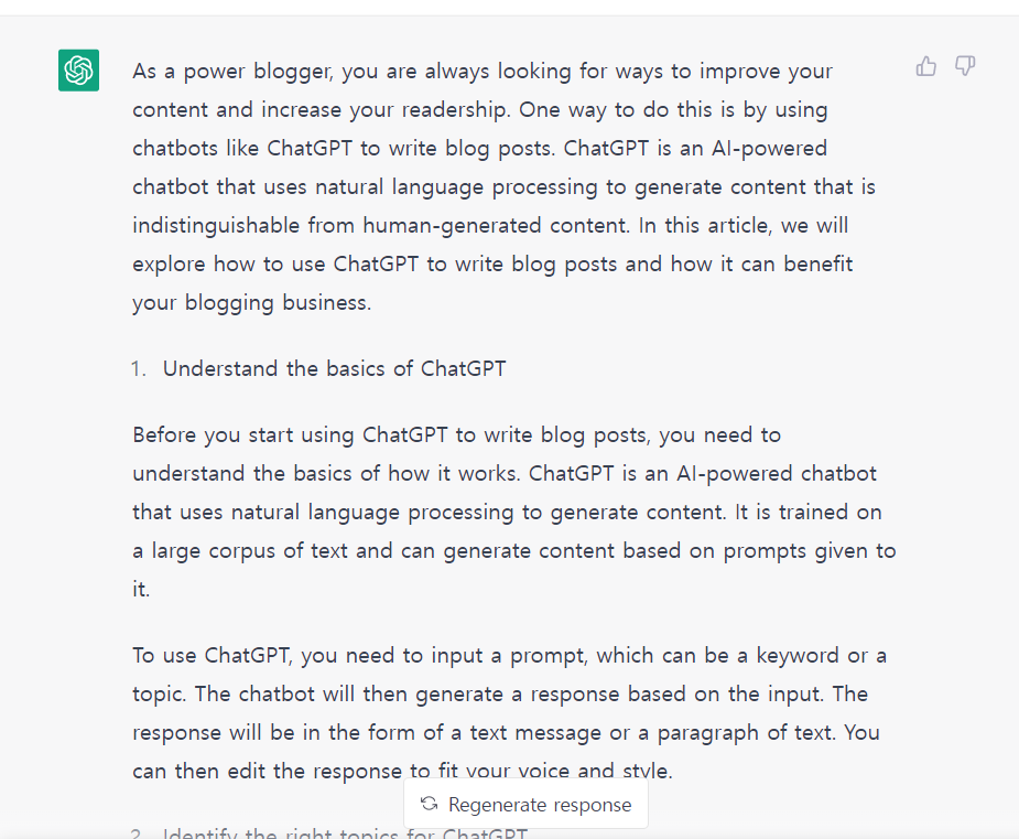 ChatGPT로 블로그 운영 팁(ChatGPT로 돈 버는 방법) 3