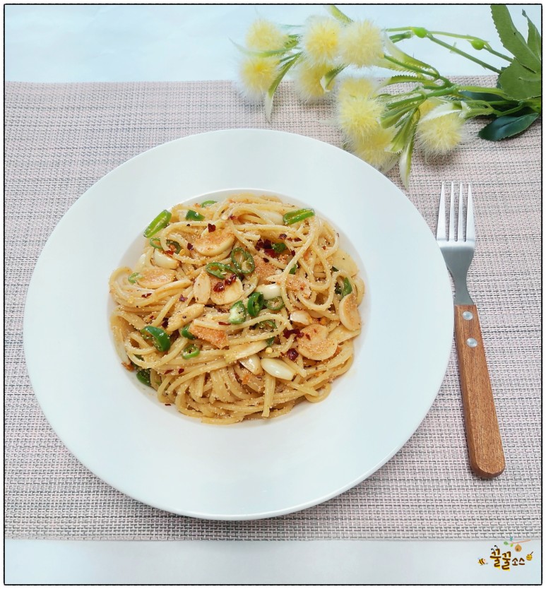 명란 파스타 명란파스타 만들기-명란오일파스타 21