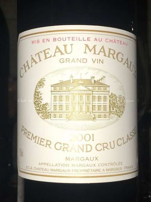 Chateau Margaux 2001