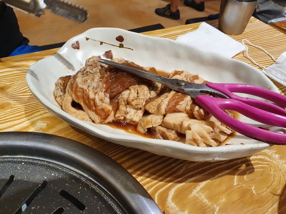 진주 혁신도시 양념돼지갈비 맛집 애나로 숯불갈비