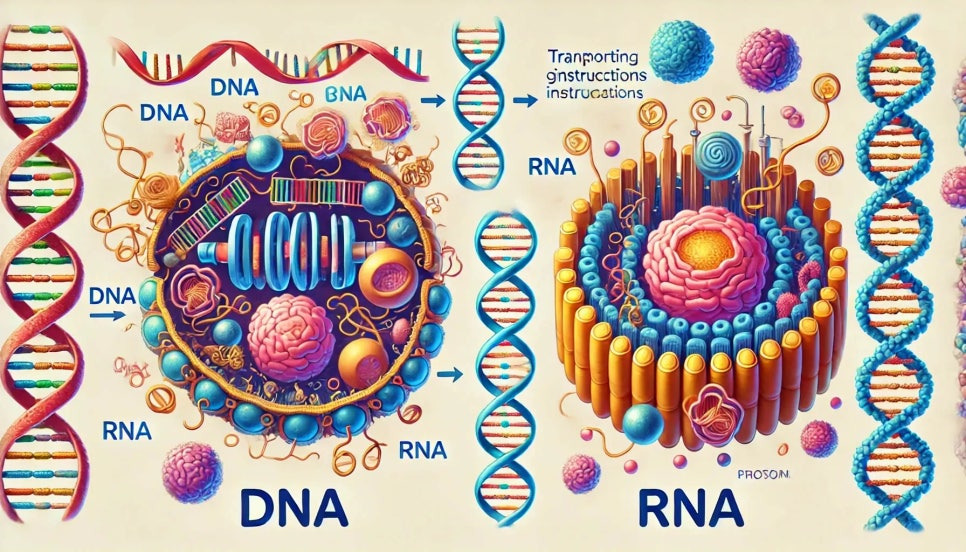DNA란 무엇이며 RNA와의 차이 구조와 특징 이해