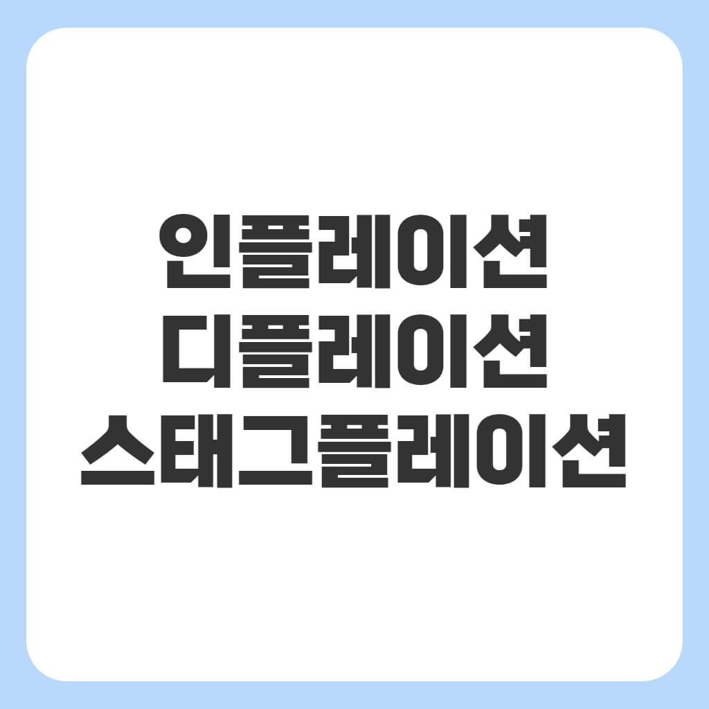 인플레이션 뜻