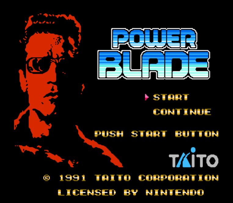  NES ROMS - Power Blade (EUROPE / 유럽판 롬파일 다운로드)
