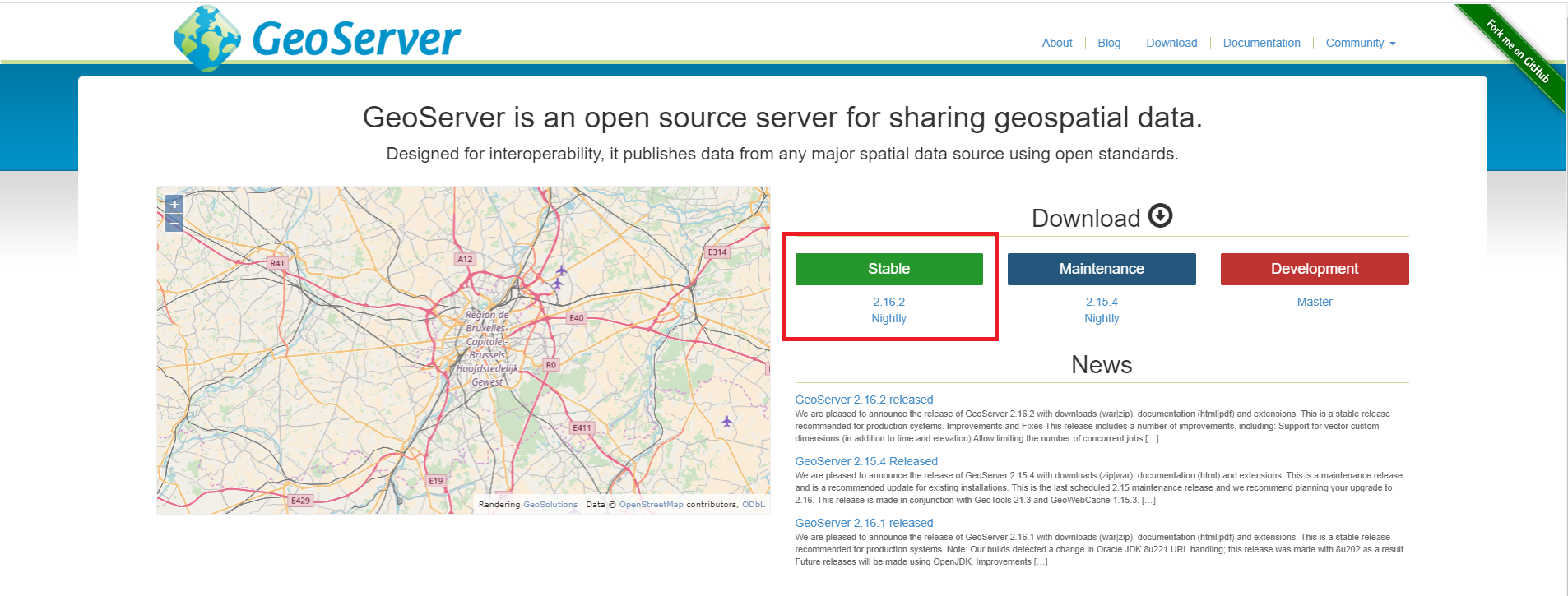  GeoServer 다운로드 및 설치