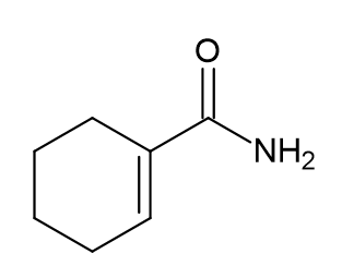 아마이드와 이중결합 작용기가 있는 유기화합물