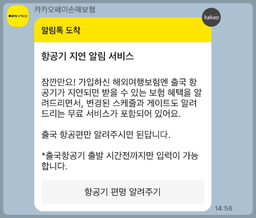 여행자보험-카카오페이