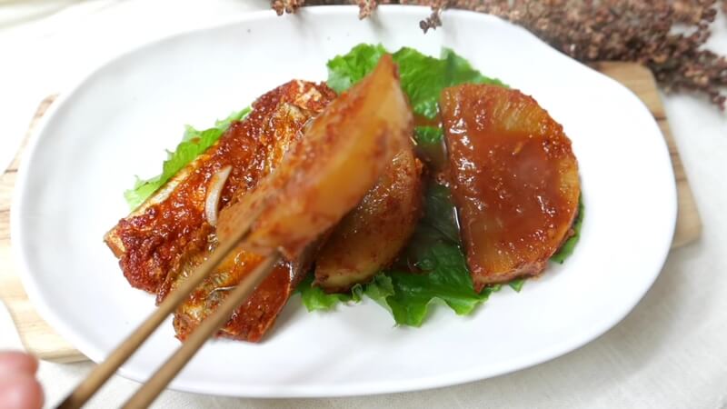 조림완성상차림합니다