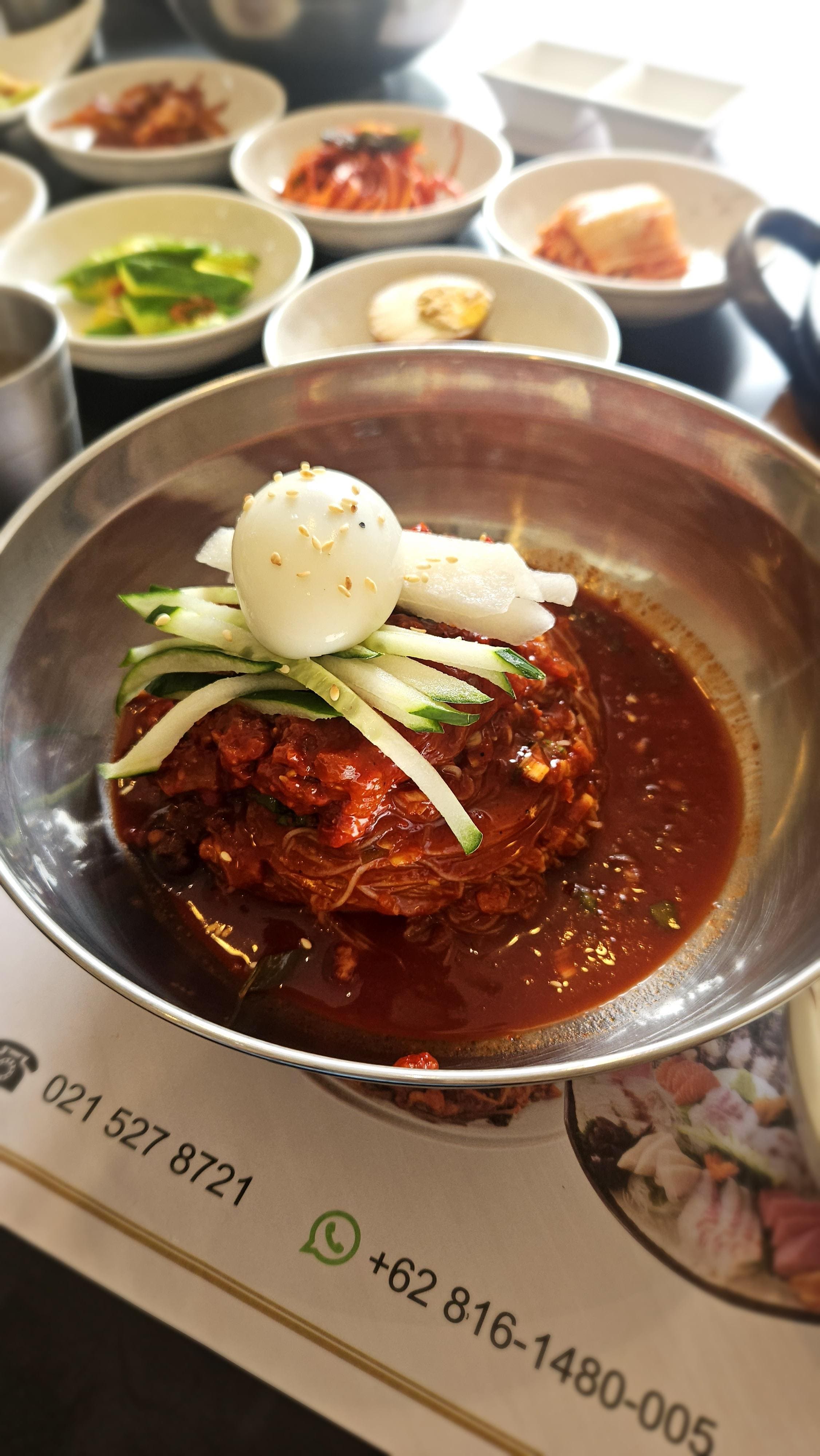자카르타 한식당 청해수산 냉면