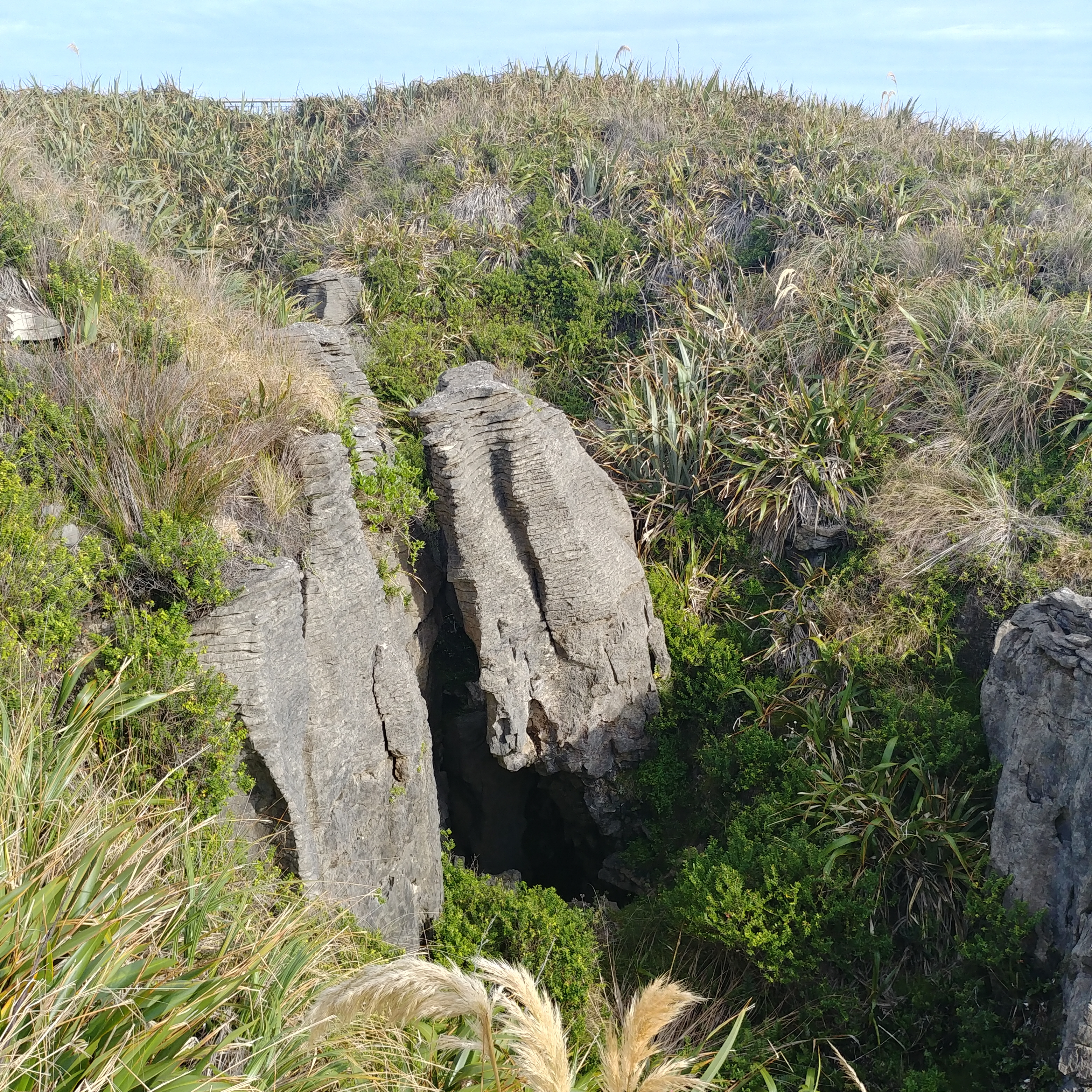 뉴질랜드 남섬 여행 팬케이크 바위 Pancake Rocks