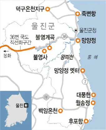 경북 울진 드라이브 코스 추천 전망대 포함 명소 탐방_11