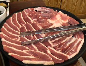숯불 오리구이