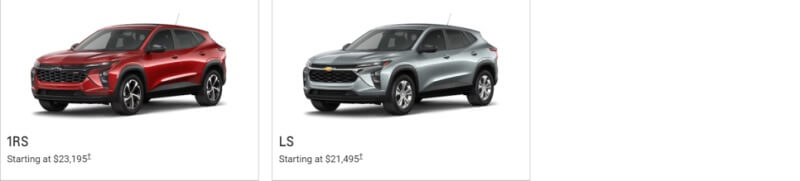 쉐보레 트랙스 크로스오버 가격 및 정보