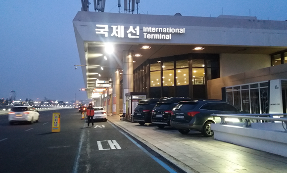 김포공항 주차대행 전경 모습(2)