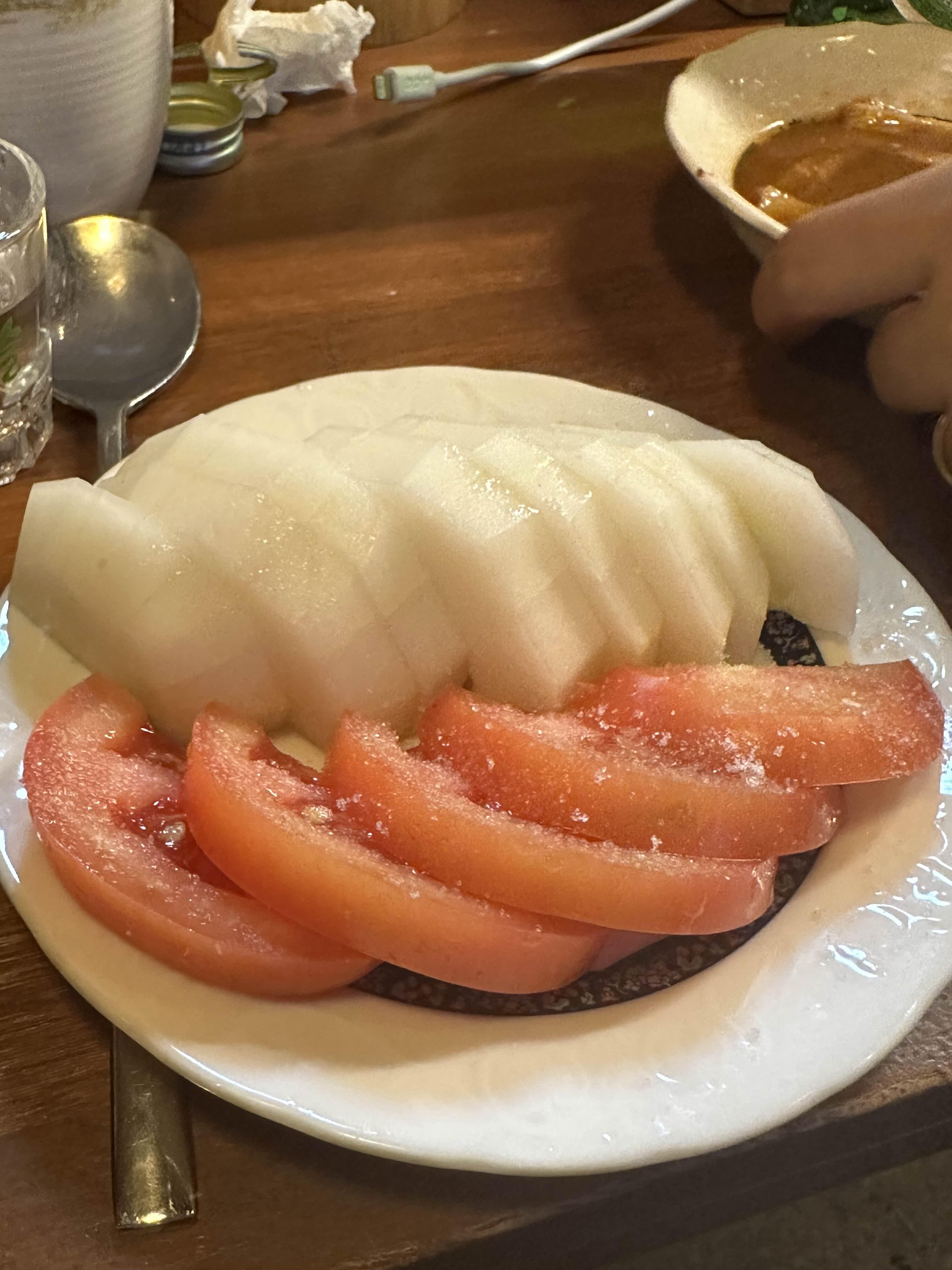 토마토와 참외
