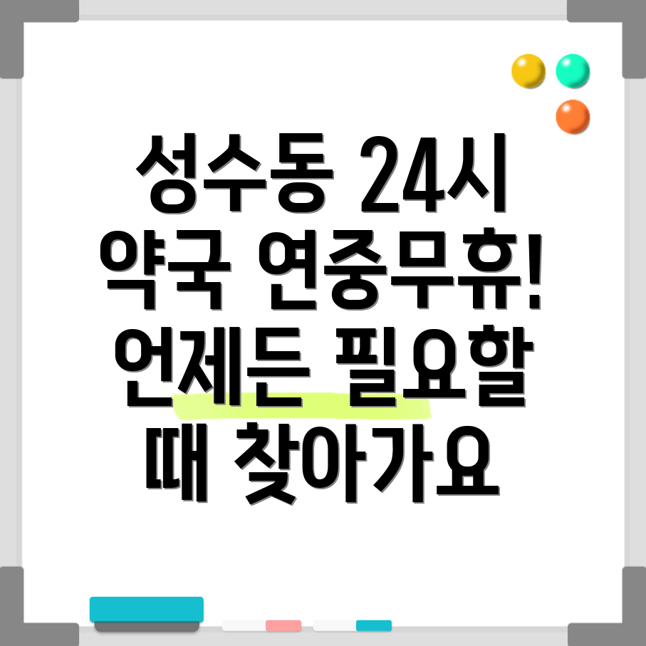 성수역 24시 약국