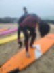 서피플 서플 서핑보드 배우고 왔어요~ 제주도 서핑구역 근처 곽지해변에서