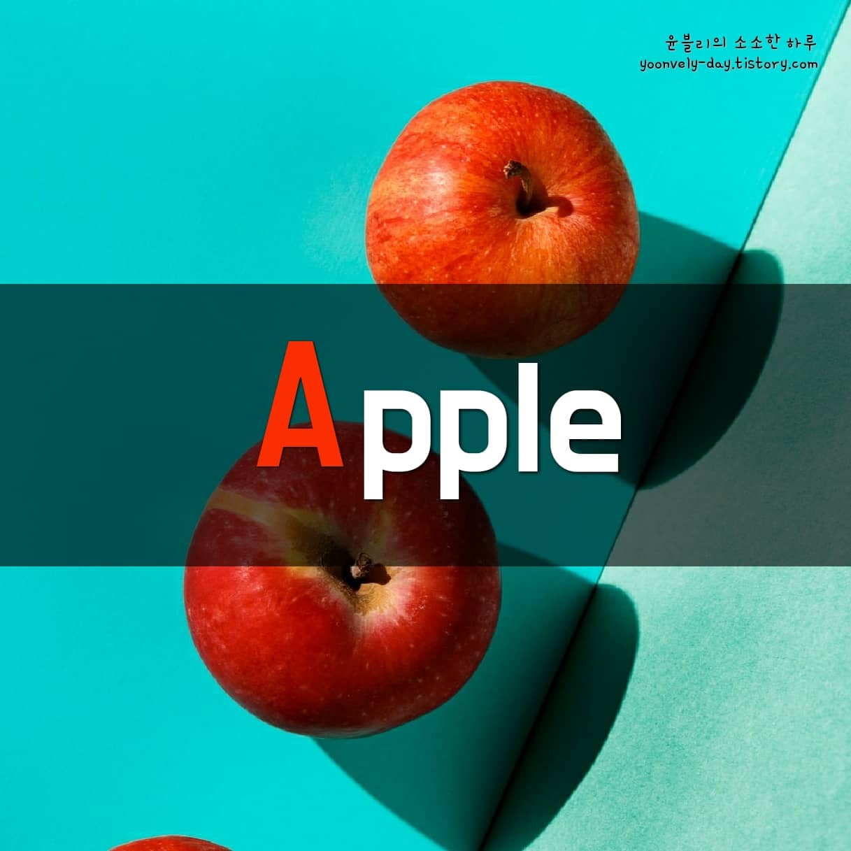 사과 apple