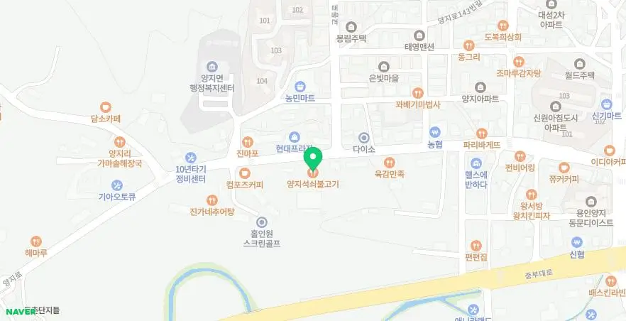 양지석쇠불고기-위치