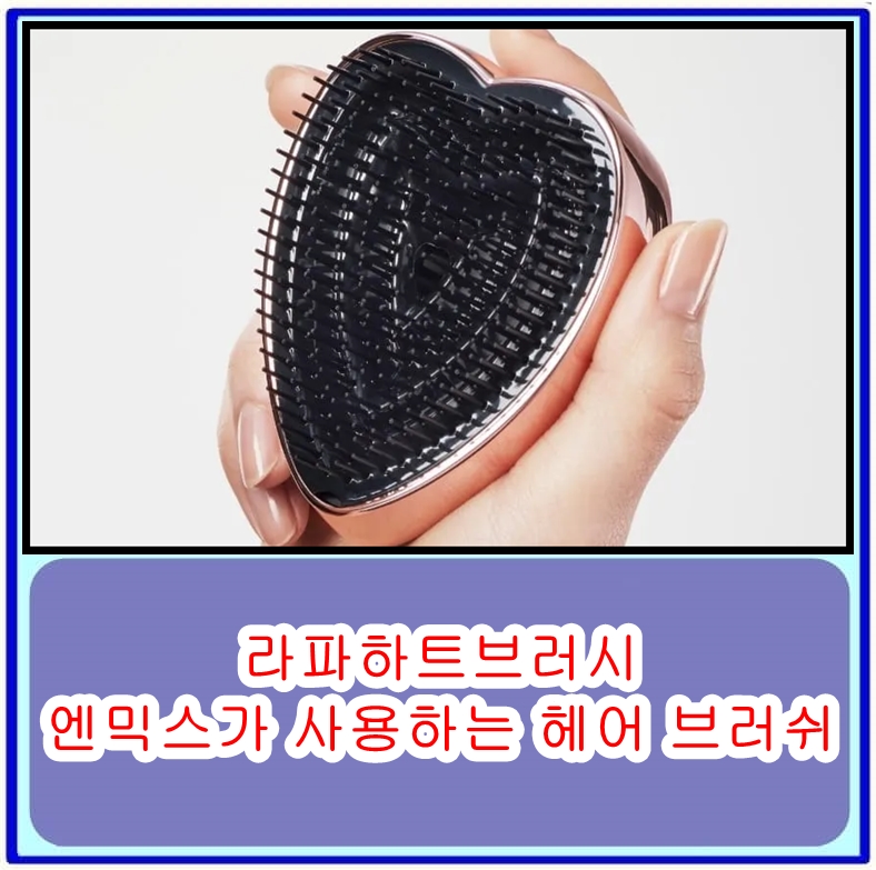 라파하트브러시, 엔믹스가 사용하는 헤어 브러쉬