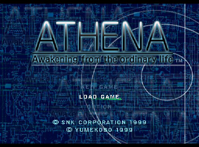  アテナ Awakening from the Ordinary Life (플레이 스테이션 - PS - PlayStation - プレイステーション) BIN 파일 다운로드
