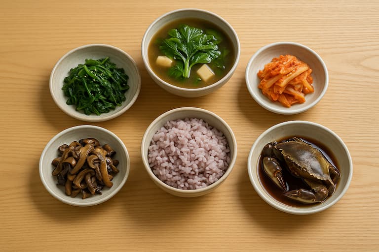오가피순 밥상(한식)