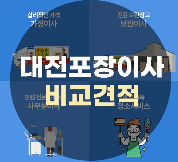 대전 이삿짐센터 추천 포장이사 가격비교 세종 용달_3