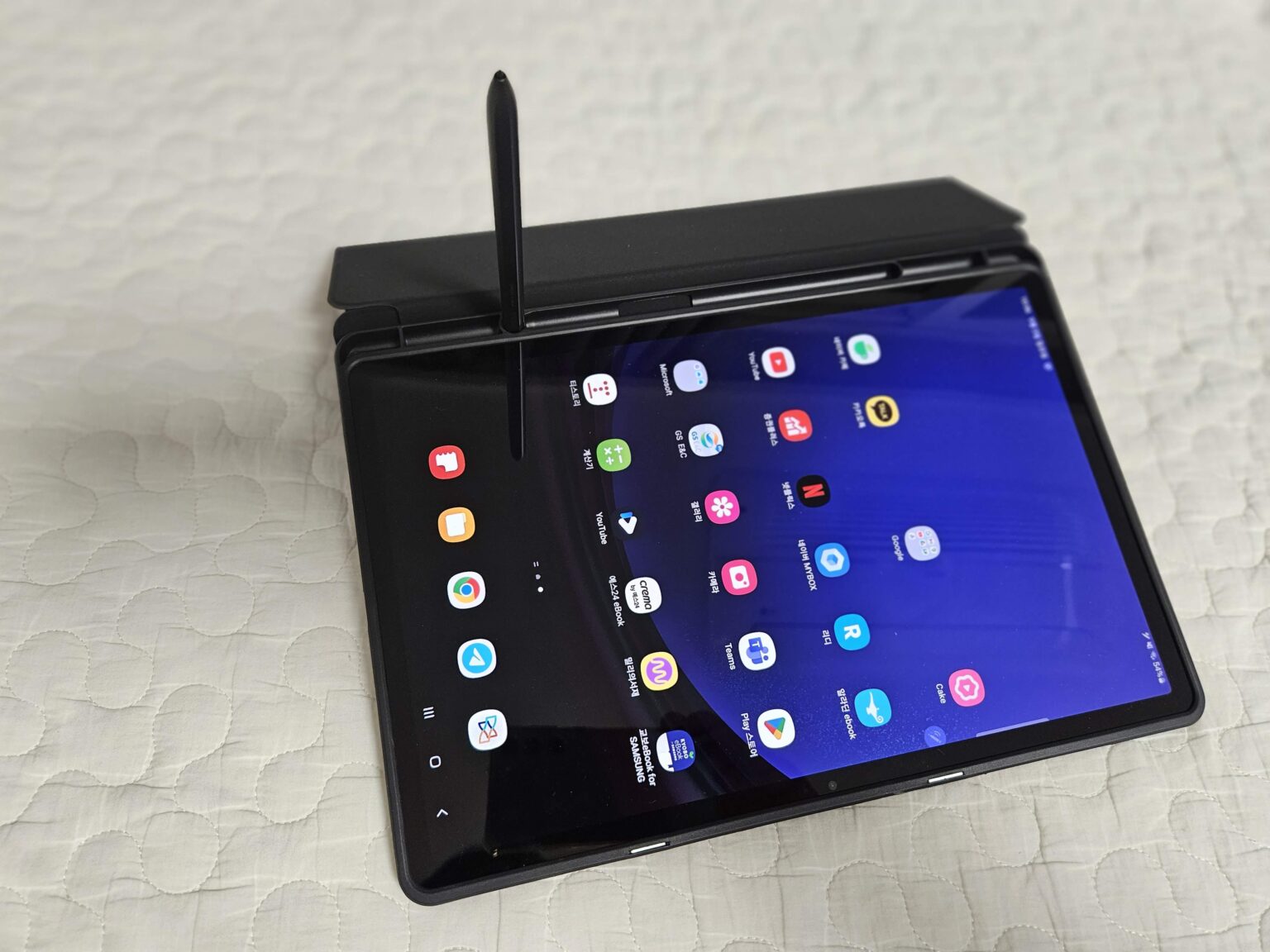 갤럭시탭 S9+ 스테들러 S펜 및 신지모루 스마트커버 내돈내산 후기 3 img