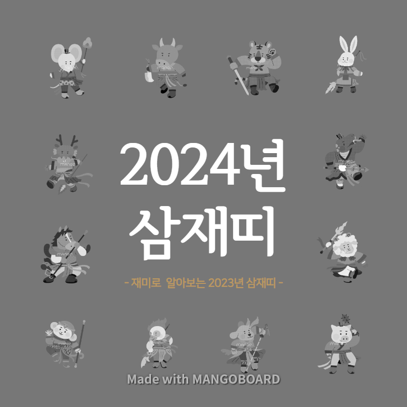 2024년 삼재띠