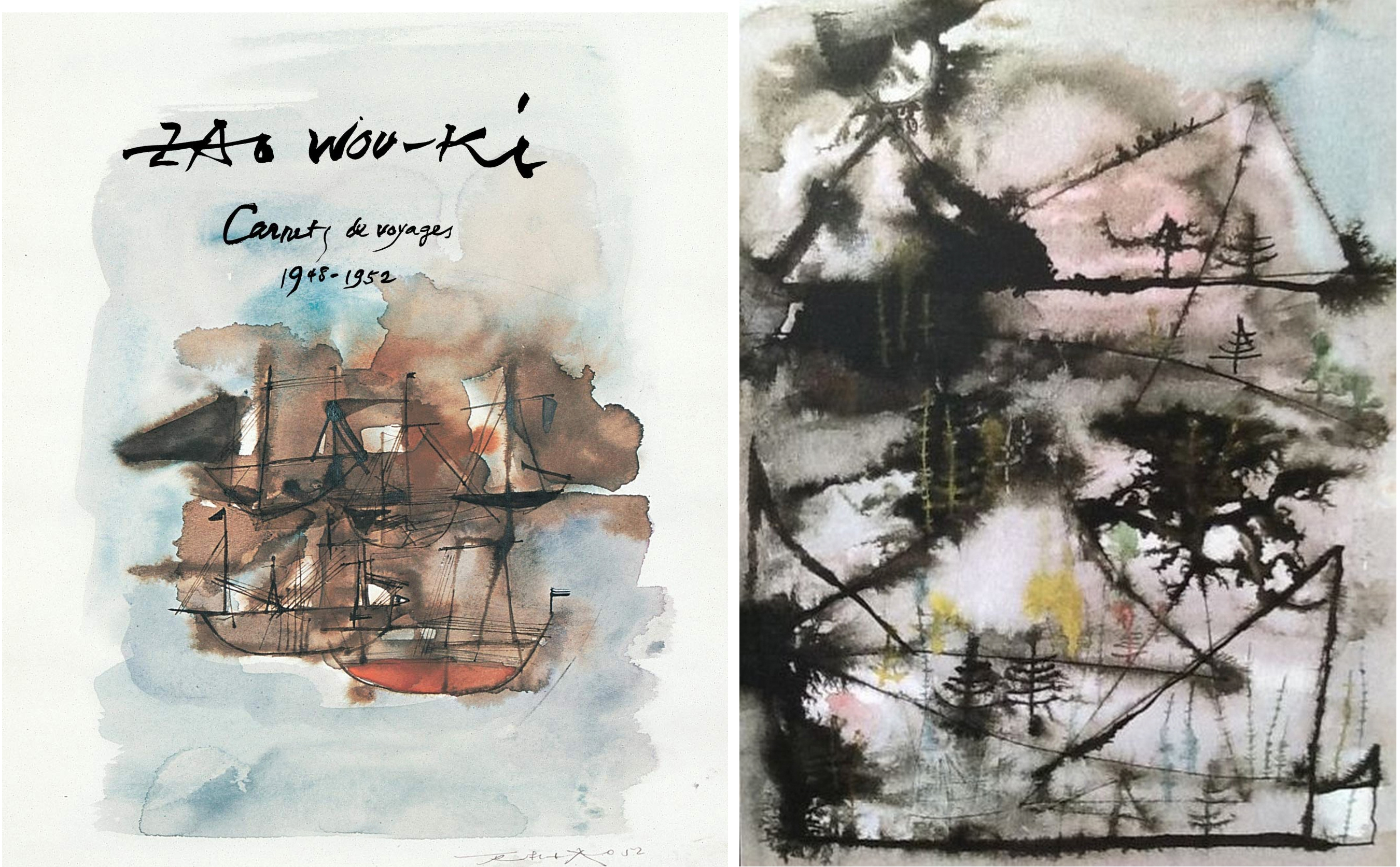 자오우키(Zao Wou-Ki), 중국, 화가, 1920-2013