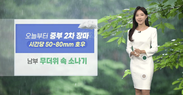  또다시 시작하는 장마, 2차 장마와 날씨 예보