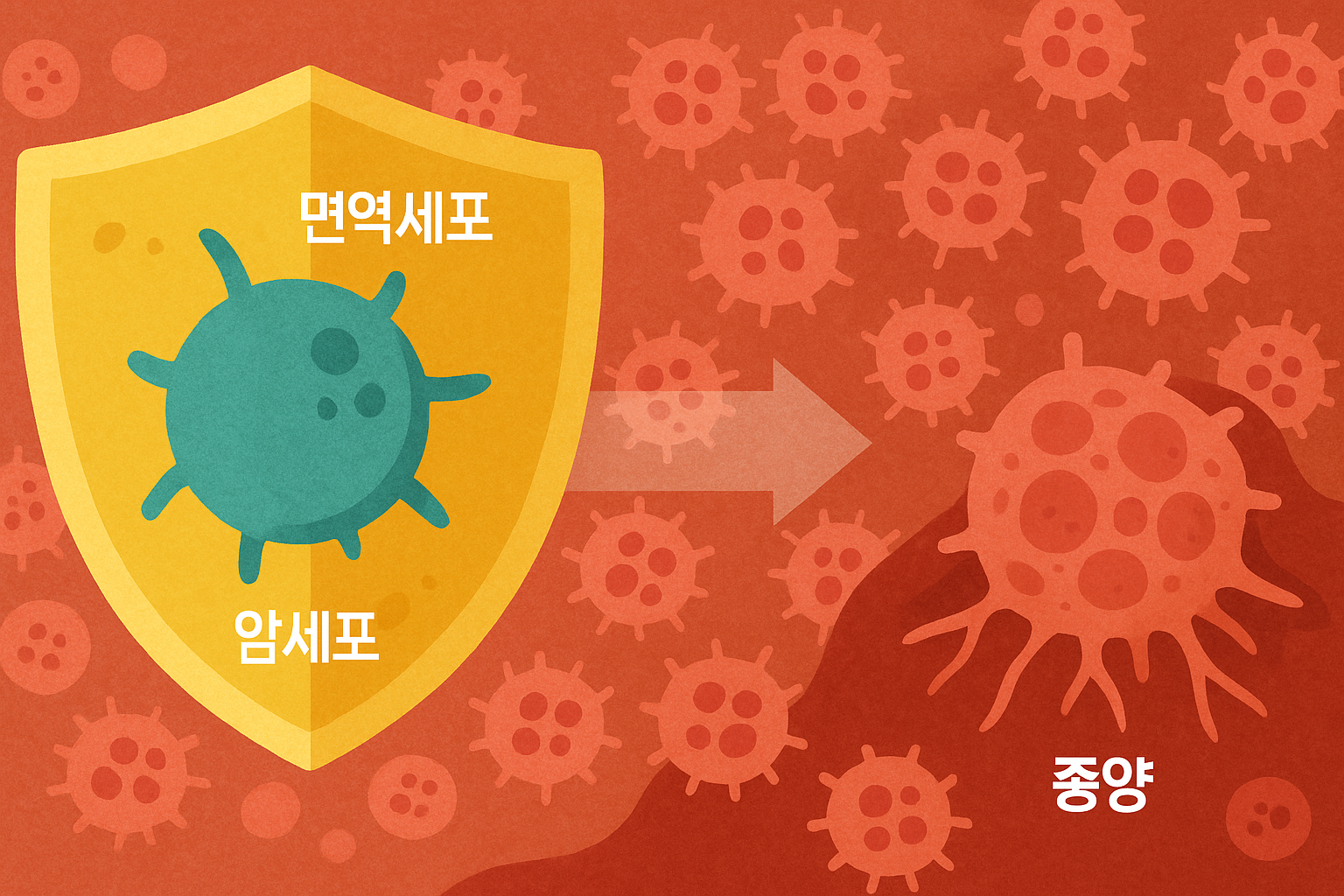 매일 생성되는 암세포와 면역 시스템