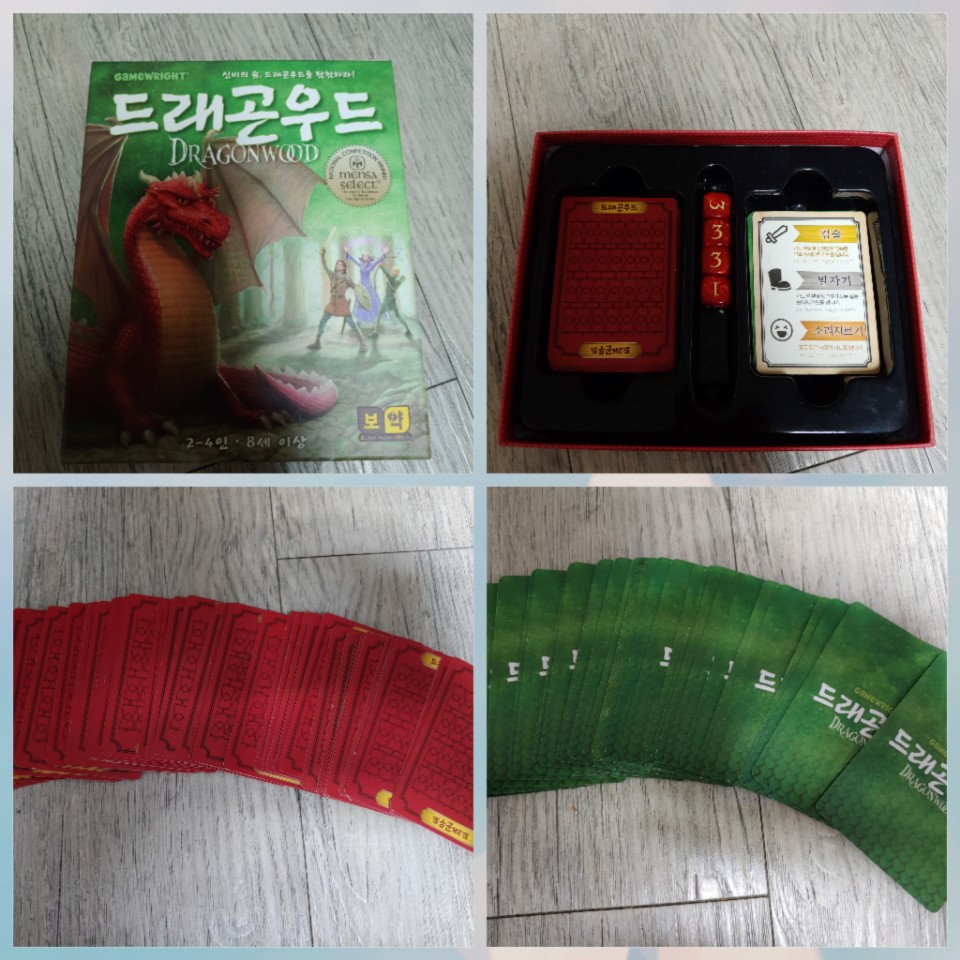  아이들과 방학나기 드래곤우드 보드게임