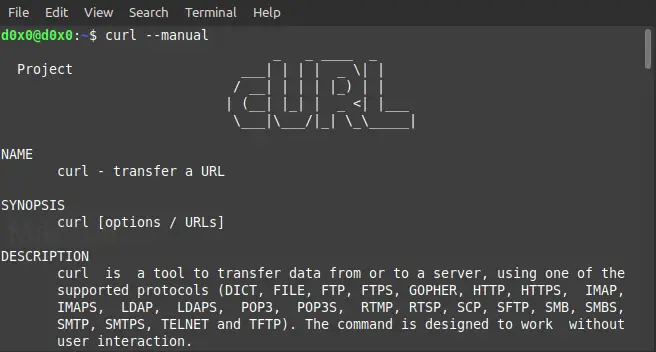 리눅스-curl