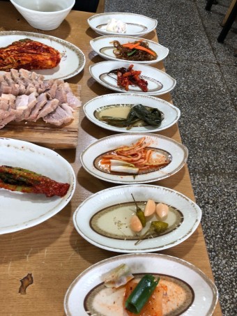 11000원 30첩 보쌈정식