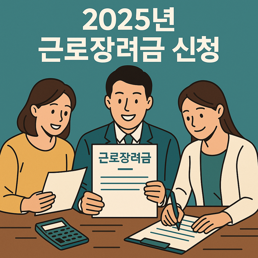 2025년 근로장려금 신청 방법 총정리