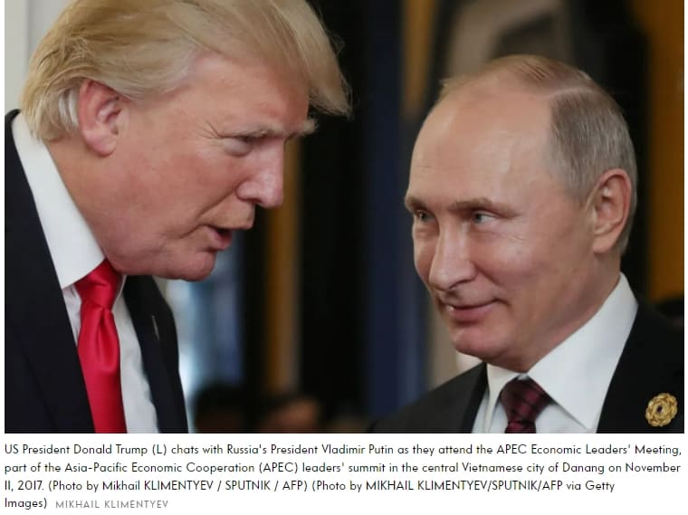  바이든 큰일났다...트럼프, 푸틴에 돈 거래 정보 요구 Trump calls on Putin to release dirt on Hunter Biden