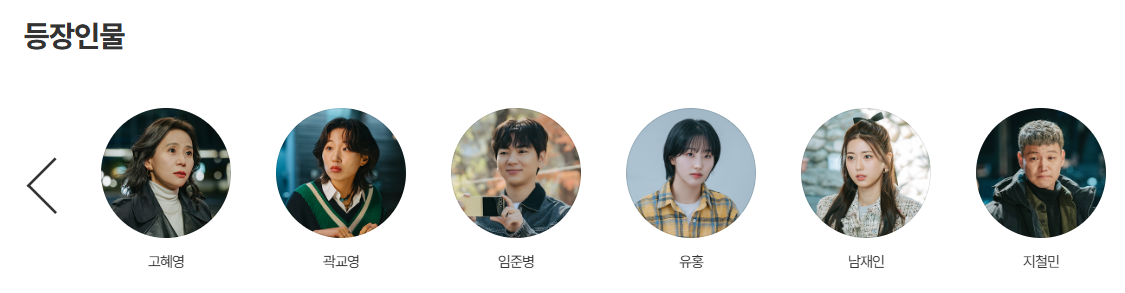 SBS드라마 우리영화 정보 출연진 등장인물 OTT 시청 편성표
