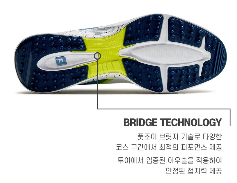 풋조이 플로우 스파이크리스 보아 골프화