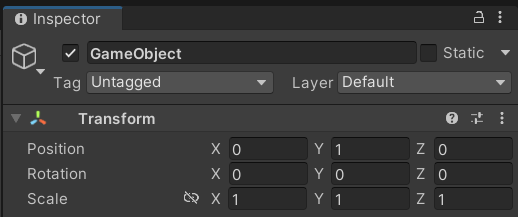 유니티 게임 오브젝트란? unity GameObject